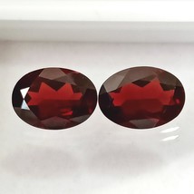 Rhodolite Garnet Ovals , Rhodolite Garnet 11.88 Cttw , Wine Color ,Rhodo... - £151.40 GBP