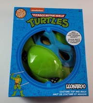 Ben Cooper TMNT Ninja Turtles Leonardo Halloween Costume Mask Adult One Size New - £31.10 GBP