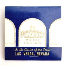 El Morocco Motel And Casino Vintage Matchbook Las Vegas Nevada Unstruck ... - $19.99