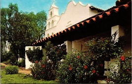 Basilica of Mission San Diego De Alcala CA Postcard PC59 - £3.91 GBP