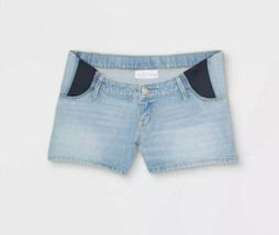 Side Panel Midi Maternity Jean Shorts Isabel Maternity by Ingrid &amp; Isabe  6 or 8 - £8.94 GBP