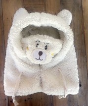 Kid&#39;s Winter Cartoon Bear Ears Plush Integrated Hat - £6.32 GBP