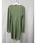 Women&#39;s Long Sleeve Cut Out Lurex Bodycon Dress Wild Fable™ Sage Green  ... - £5.93 GBP