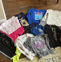 Assorted girls sz 12 lot of  16 Items Sweater, Tops, Shorts Leggings - £35.37 GBP
