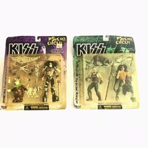 Lot of 2 KISS Psycho Circus Special Edition McFarlane Toys 1998 - Paul S... - £14.46 GBP