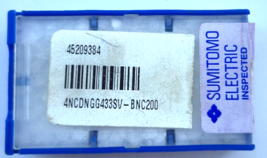 Sumitomo 4NCDNGG433SV BNC200 Turning Insert - $276.04 MXN