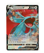 Pokémon TCG Salamence V 143/189 Ultra Rare Holo SWSH Darkness Ablaze Ful... - $3.83 CAD