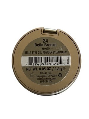 MILANI Bella Eyes Gel Powder Eyeshadow 24 Bella Bronze Metallic, Rare Item image 3