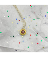 GenuineTourmaline Gemstone Bullet Necklace .204 Caliber Ruger 1 - €37,62 EUR