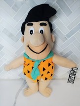 Vintage Flintstones Fred 15&quot; Plush Play By Play 1998 Hanna Barbera Cartoon - £10.03 GBP