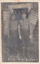 Sinzig Germany~United States WW1 SOLDIERS~1919 Real Photo Postcard - £12.66 GBP
