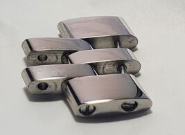 20MM LINK FOR WATCH BAND 45MM BREITLING BENTLEY A13362- 5 WIDE LINK POLI... - €24,30 EUR