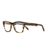 Tom Ford FT5886-B 045 Shiny Light Brown 52mm Eyeglasses New Authentic - $335.19 CAD