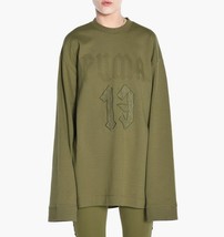 Puma X Fenty By Rihanna Number &quot;13&quot; Graphic Long Sleeve Top Olive Green ( S ) - £121.03 GBP