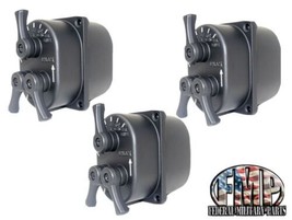 3PK Ms 51113-1 Head Light Switch Control Black 3-LEVER Military Humvee M998 M35 - £150.85 GBP