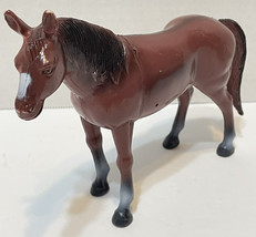 Boley 2009 Brown Horse Hard Plastic Figure 5.5 x 7 inches - $8.64