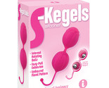 The 9&#39;s S-kegels Silicone Balls - Pink - $18.99+