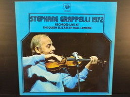 Stephane Grappelli Recorded Live At The Queen Elizabeth Hall London Vinyl Lp Nm - £10.25 GBP