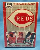 Vintage 1993 Cincinatti Reds MLB Bicycle Sports Collection Playing Cards... - $9.90