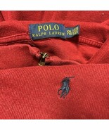 Polo Ralph Lauren 1/4 Zip Knit Ribbed Pullover Sweater Mens 2XL Red Blue... - $425.49 MXN