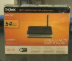 D-Link WBR-1310 54 Mbps 4-Port 10/100 Wireless G Router - £15.54 GBP