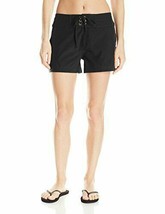 La Blanca Women&#39;s All Aboard 3&quot; Board Short, Black, Medium, Black, Size XL New - £36.81 GBP