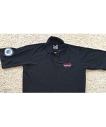 Under Armour shirt Loose Coupe Lache Black Polo Mens M Quantico Tactical - $19.79