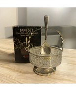 Vintage Silverstar sugar bowl relish dish with silver plated spoon Hong ... - $565.28 MXN