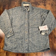 Vintage Hot Chillys Flannel Button Up Made in the USA Medium 50% Acrylic - £38.94 GBP
