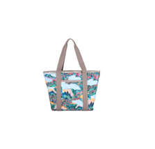 LeSportsac Scenic Brush Everyday Zip Tote, Wildflowers &amp; Dreamy Landscap... - £85.54 GBP