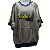 Akademiks Staduim Division Sweatshirt Iconic Fleece Ss Crew Neck Mens 2XL New - £36.13 GBP