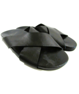 Men&#39;s Gucci Black Leather Slides Size 11 - €256,19 EUR