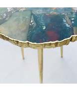 Green Agate Organic Edge Side/Coffee Table - $264.00+