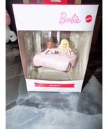 NIB Hallmark Mattel Barbie in Pink Car Christmas Ornament - $314.75 MXN