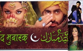 Aishwarya Rai Abhishek Bachchan Set lotto di 3 poster originali di... - £100.20 GBP