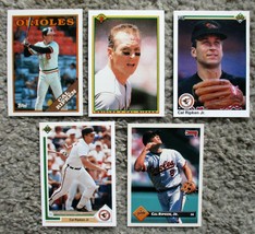 Lot Of 5 Cal Ripken Jr. Baseball Cards Topps, Donruss, Upper Deck Orioles Hof - £7.02 GBP