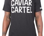Caviar Cartel Ssur Hombre Blanco y Negro Estampado 1969er Tatuaje Camise... - $18.76