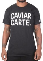 Caviar Cartel Ssur Hombre Blanco y Negro Estampado 1969er Tatuaje Camise... - $18.70