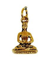 Joan Rivers Gold Plated Buddha Hindu Goddess Parvati Charm Pendant NEW - £9.39 GBP