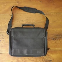 TARGUS Black Heavy Duty Laptop Bag Travel Briefcase w/ Shoulder Strap  - £23.90 GBP