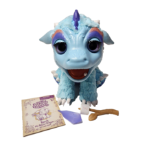 2015 Furreal Torch My Blazin&#39; Dragon Interactive Blue Pet Animatronic - £45.07 GBP