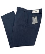 Michael Kors Dress Pants Mens 36x0 Blue Tapered Leg Trousers Office Capsule - $47.95 CAD