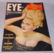 Vintage EYE People and Pictures Tabloid Style Magazine May 1949 Rockefellers - £19.55 GBP