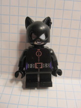 Lego Mini-Figure #sh0243: Catwoman w/ Black Suit, Short Legs - £3.85 GBP