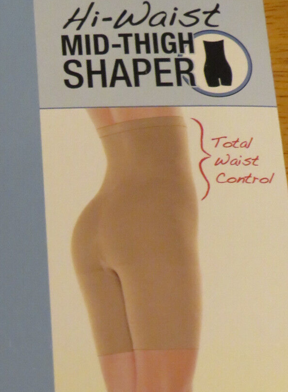 Assets By Spanx High Waist Mid Thigh Shaper Nude Size 2 (125-155 LBS)