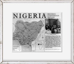Nigeria | Sovereign Nation | Federal Election | 1960 | Historic Photo - $44.93