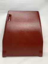 Cadillac Allante Left Driver Seat Back Trim Cover Panel Red Burgundy - $123.75