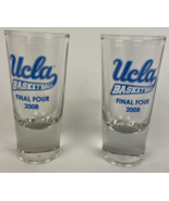 2 x UCLA Bruins 2008 Men&#39;s Basketball Final Four Game Day Giant Shot Gla... - $495.36 MXN
