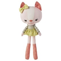 Hallmark Cute Pink Cloth Cat Premium Stuffed Animal - £15.81 GBP