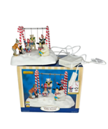 Lemax Christmas Village Santa’s Swing 2007  Item # 74672 Lighted &amp; Animated - £89.55 GBP